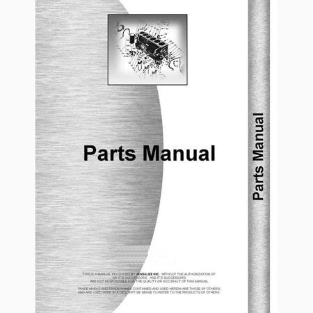 Aftermarket Parts Manual Fits Massey Ferguson MF Tractor Model 40 RAP78873